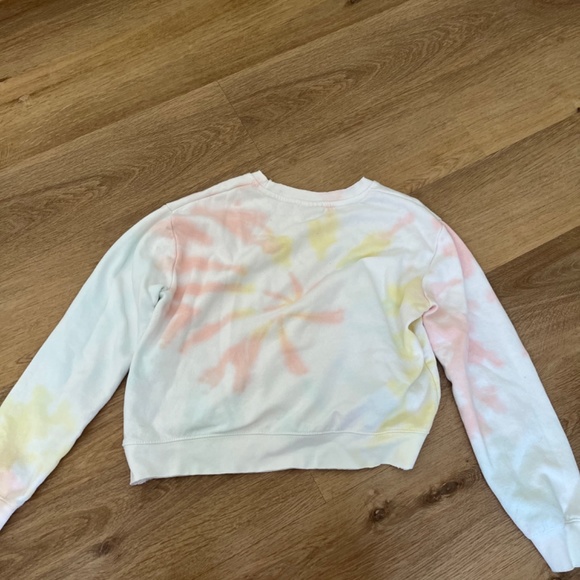 tie-dye cropped crewneck - Picture 3 of 3